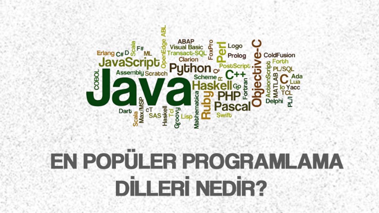 En Popüler Programlama Dilleri Nedir?